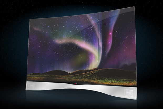 curved tv lg