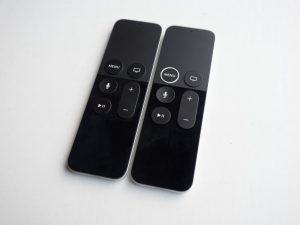 Apple TV 4K Review - Remote compare