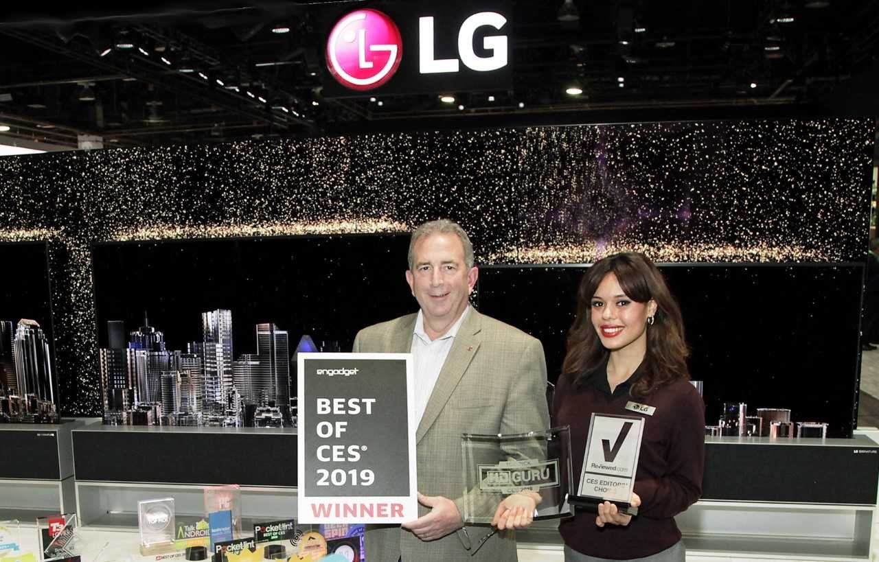 LG Electronics CES Awards