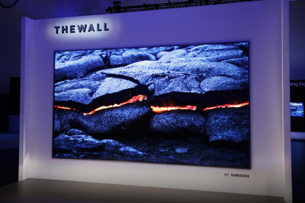 Samsung MicroLED The Wall TV